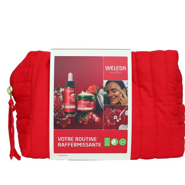 Trousse Routine raffermissante Grenade et Maca
