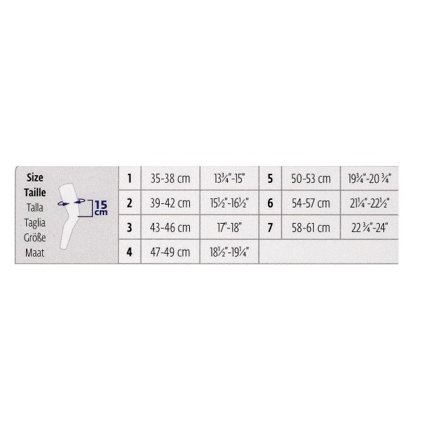 Genulax genouillère de contention stabilisatrice 50 à 53cm T5