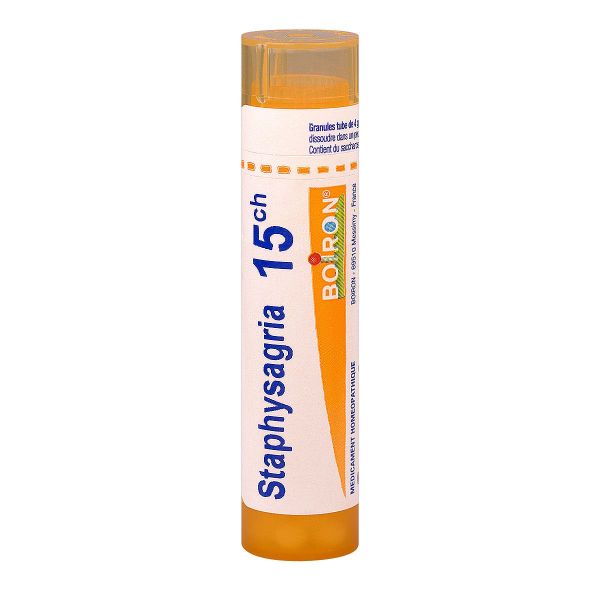 Staphysagria tube granule