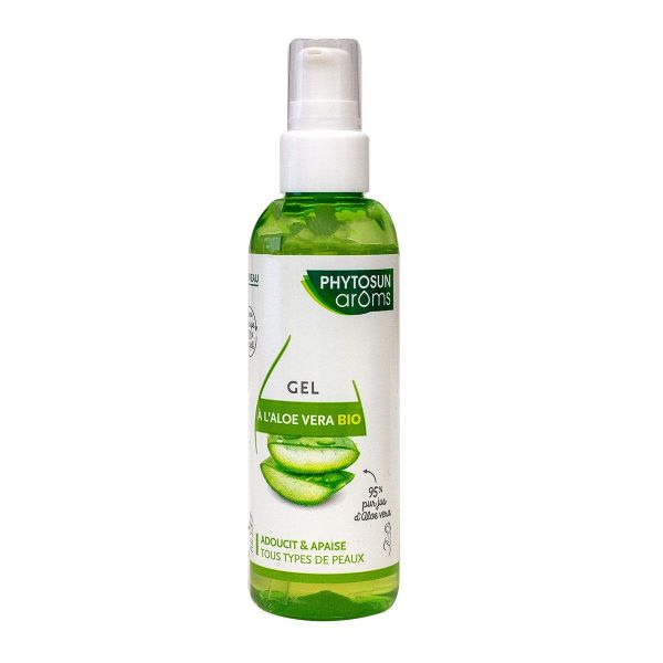 Gel Aloe Vera bio adoucit et apaise 100ml