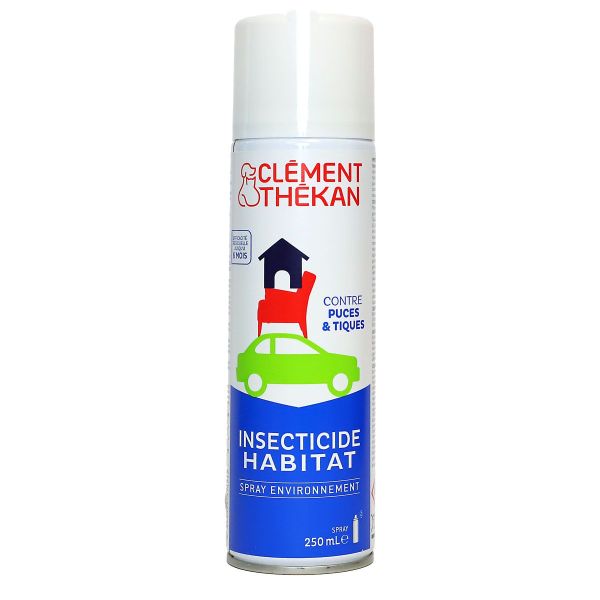 Insecticide habitat spray contre puces et tiques 250ml
