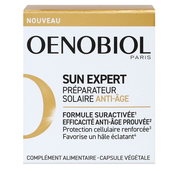 Sun Expert préparateur solaire anti-âge 30 capsules