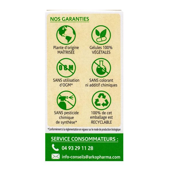 Arkogélules grande camomille bio 780mg partie aérienne 45 gélules