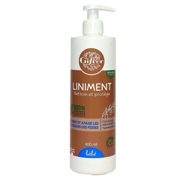 Liniment bébé pompe 400ml