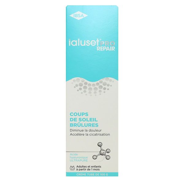 Ialuset Pro Repair coups de soleil brulures 100g