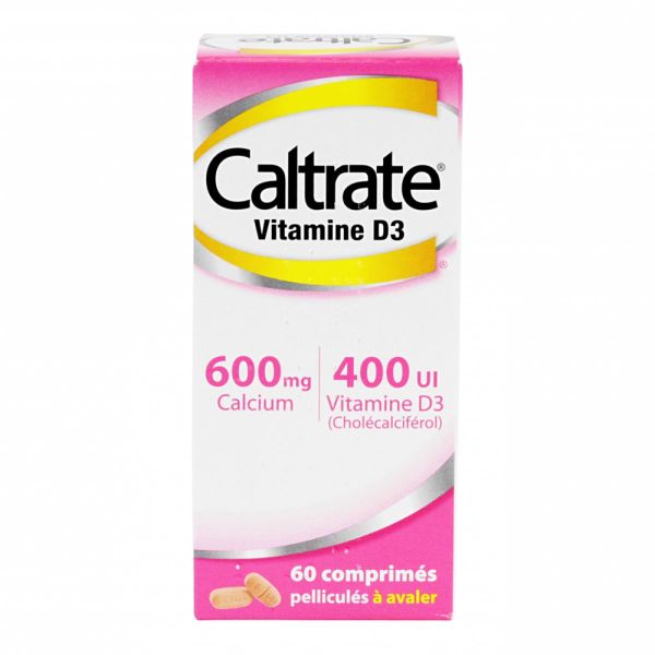 Caltrate vitamine D3 60 comprimés
