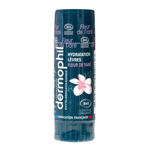 Hydratation lèvres fleur tiaré bio stick 4g