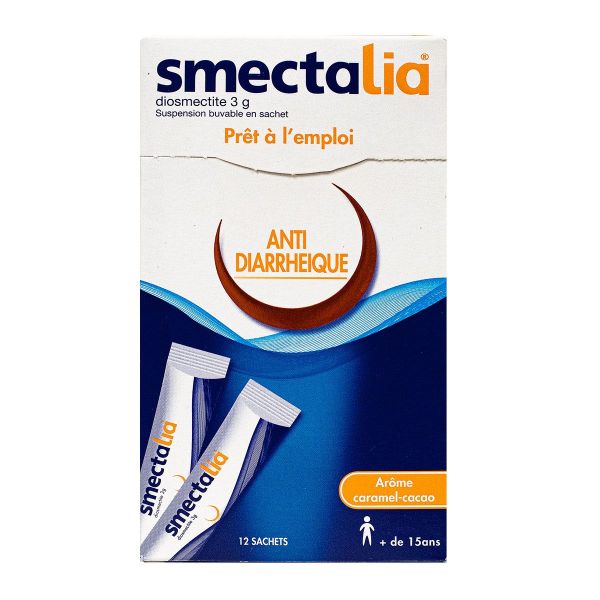 Smectalia 3g caramel cacao 12 sachets