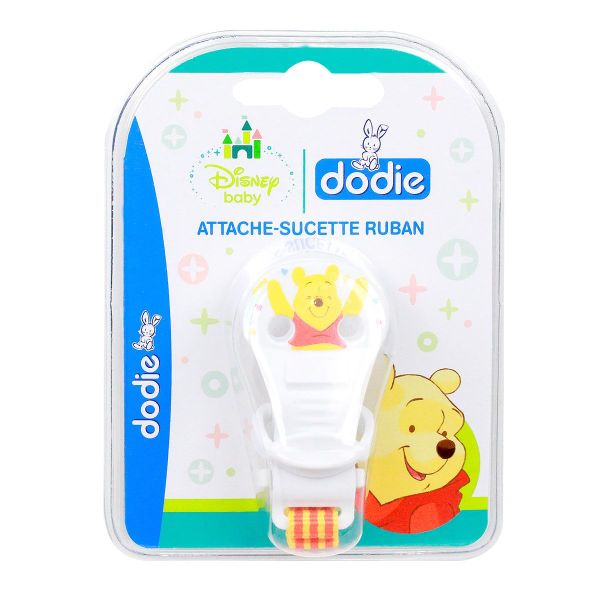 Attache-sucette ruban Disney - Winnie