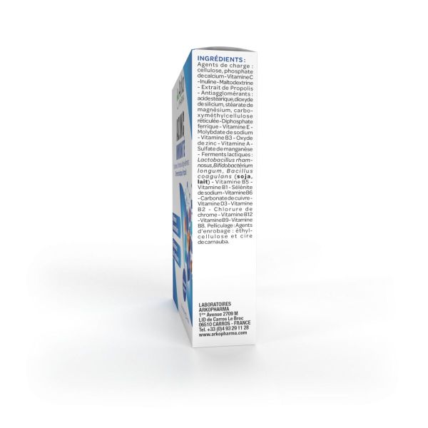 Azinc Immunité 12 vitamines 7 minéraux 30 comprimés