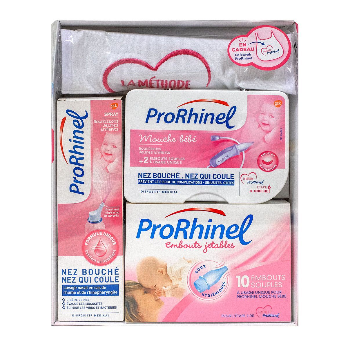 Coffret 3 Soins Avec Un Bavoir Offert