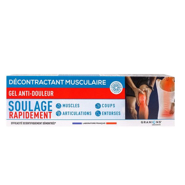 Décontractant musculaire gel anti-douleur 100ml