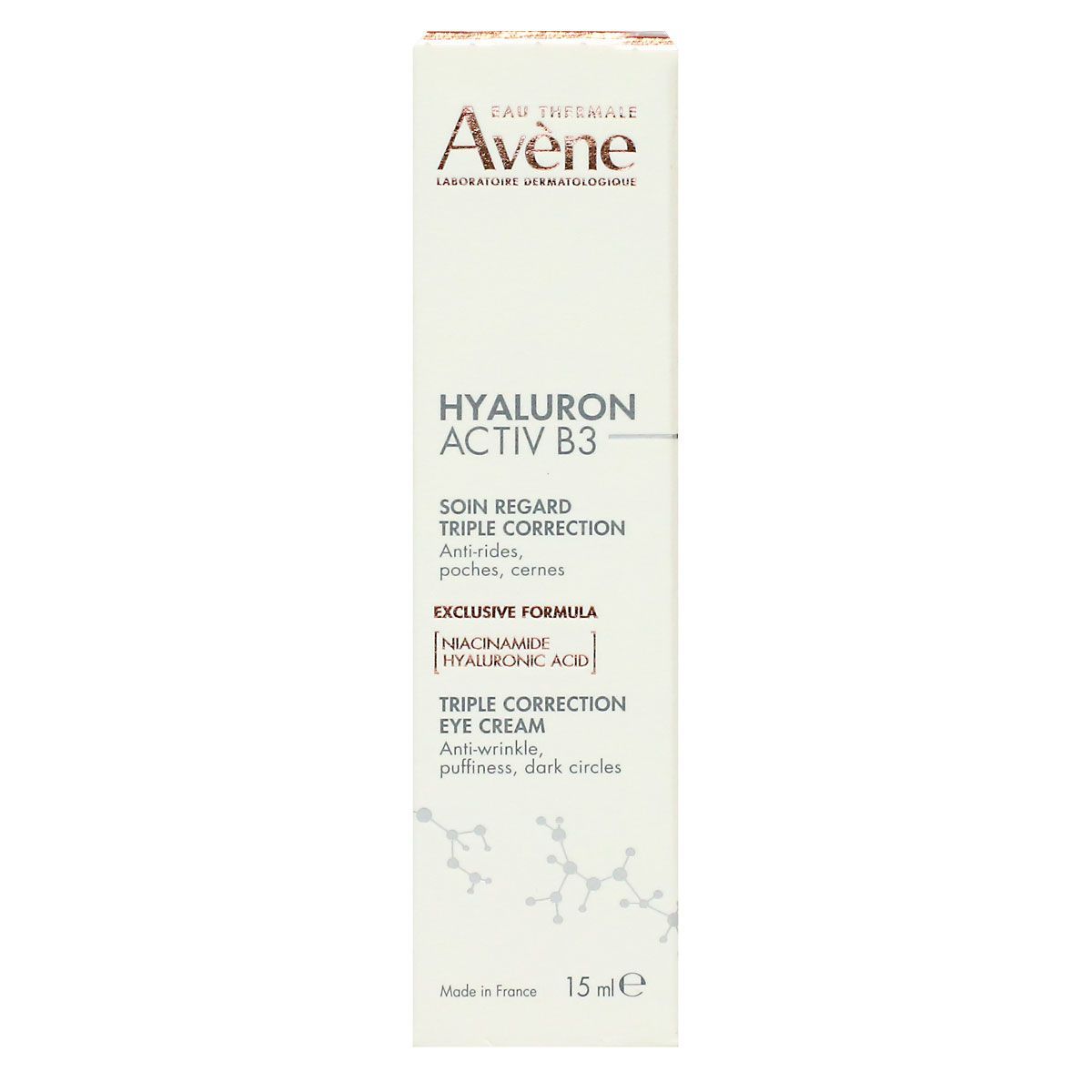 Haluran Avène Hyaluron Activ B3 crème contour des yeux triple correction 15ml ...