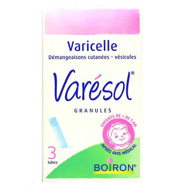 Varesol démangeaisons cutanées 3 tubes granules
