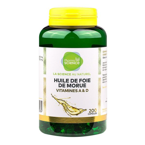 Huile de foie de morue 120 capsules