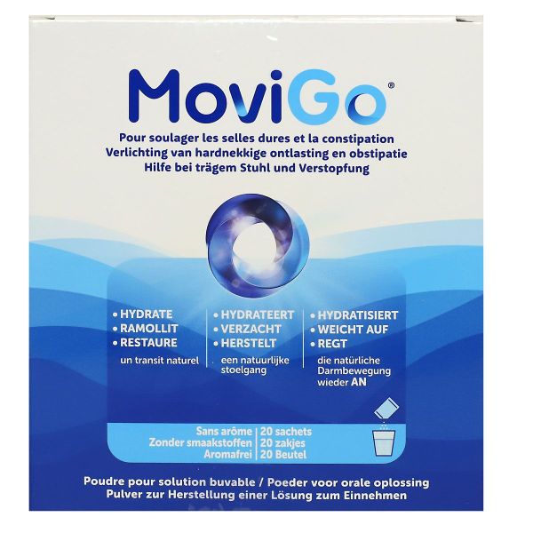 20 sachets solution buvable constipation selles dures