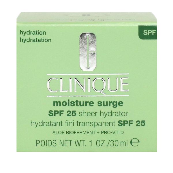 Moisture Surge hydratant fini transparent SPF25 30ml