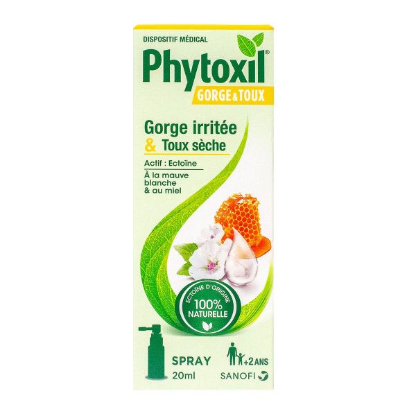 Phytoxil gorge et toux spray 20ml