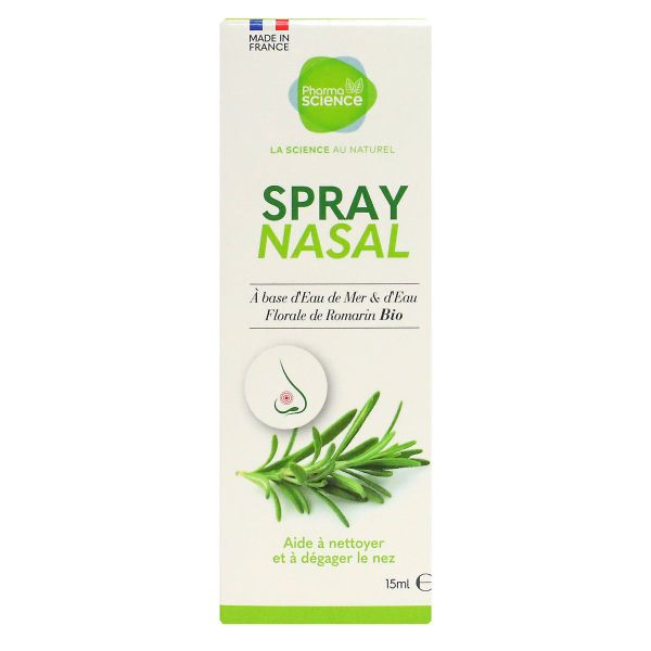 Spray nasal eau de mer eau florale 15ml