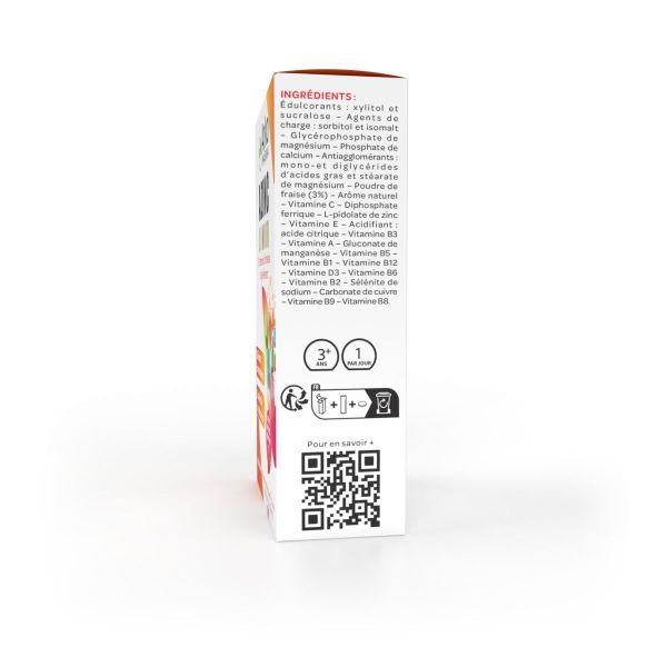 Junior vitalité 30 comprimés fraise