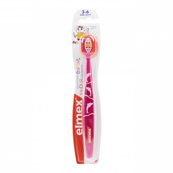 Brosse à dents 3-6 ans souple