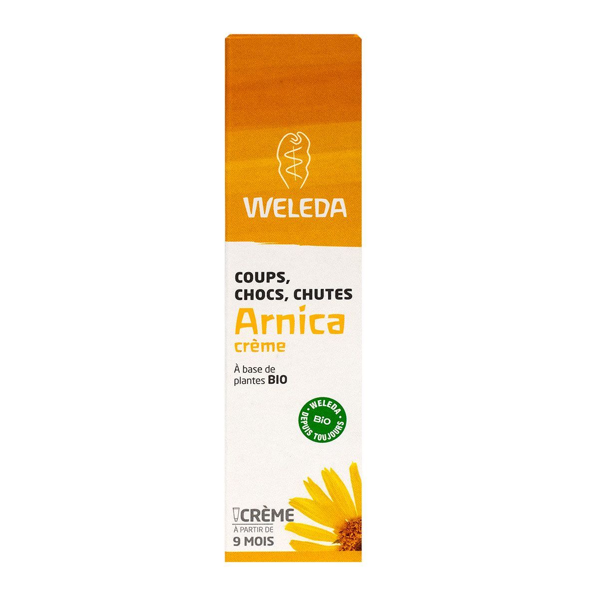 Arnica crème Weleda est formulée à base de plantes pour apaiser l