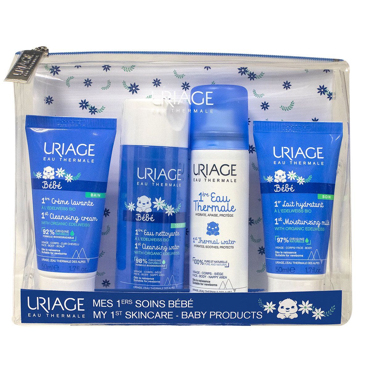 Le Kit De Voyage Bebe De La Marque Uriage Se Compose De 4 Le Kit De Voyage Bebe De La Marque Uriage Se Compose De 4