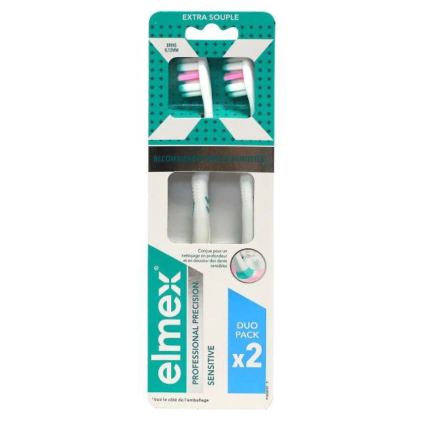 Profesionnal Precision Sensitive 2 brosses à dents extra-souple