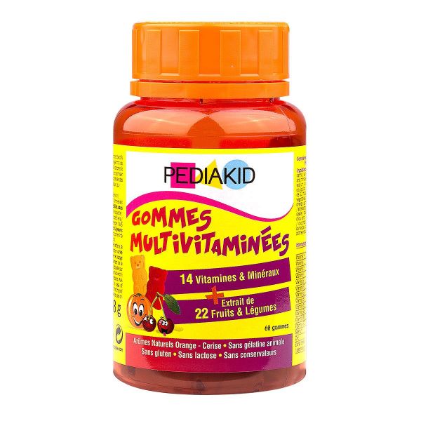 Gummies multivitaminés 60 gommes