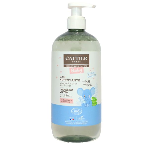 Baby eau nettoyante visage et corps 500ml