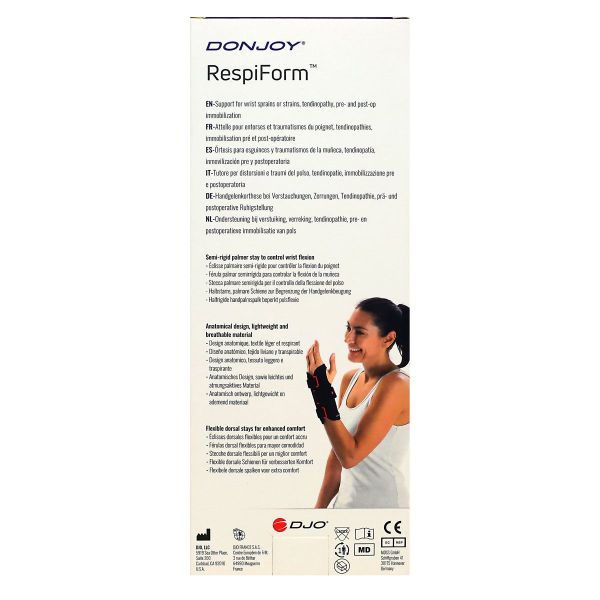 Donjoy RespiForm+ attelle de poignet pouce taille L main droite