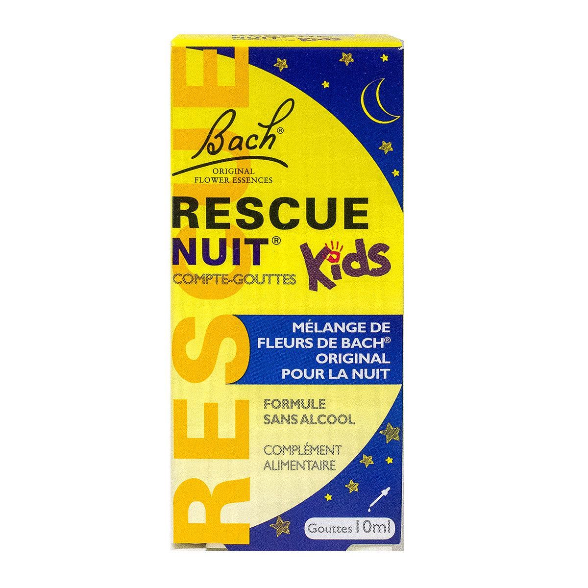 Rescue Nuit Kids 10 ml de Bach Rescue est un complément