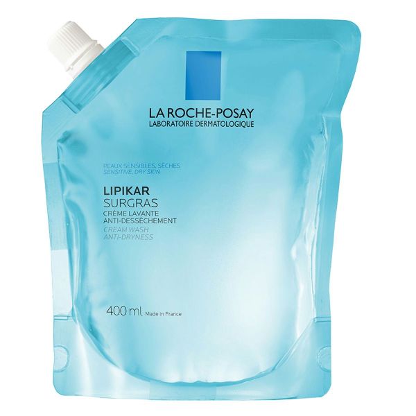 Eco-recharge Lipikar surgras creme lavante anti-dessechement 400ml