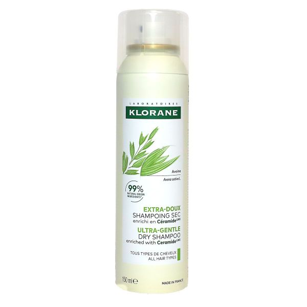 Shampoing sec extra-doux au lait d'avoine spray 150ml
