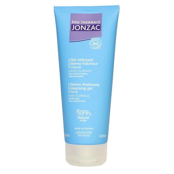 Gel nettoyant Dermo-fraicheur bio visage 200ml