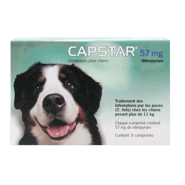 Capstar 57mg 6 comprimés