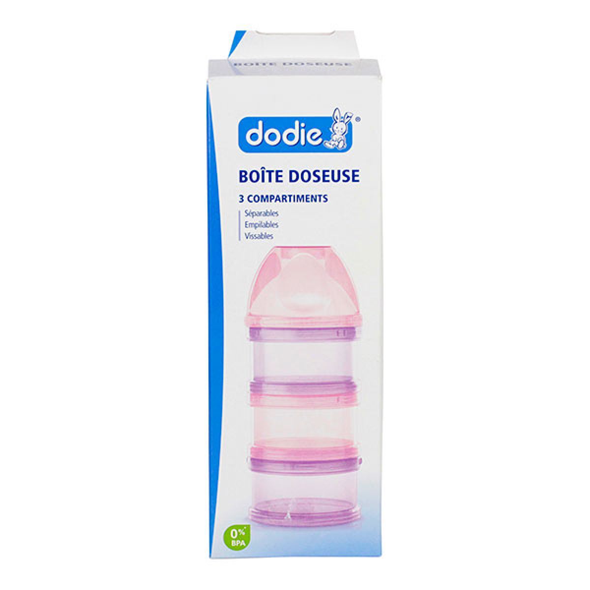 Boite Doseuse Lait Poudre Empilable