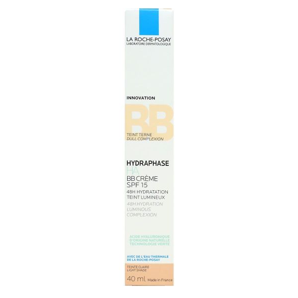 Hydraphase HA BB crème SPF15 teinte claire 40ml