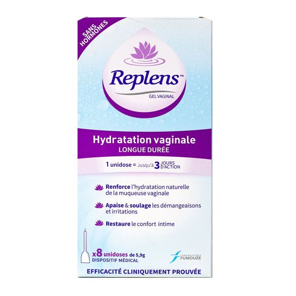 Replens gel vaginal 8 unidoses