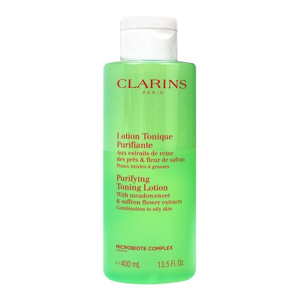 La lotion tonique Clarins, qui parfait le démaquillage et hydrate
