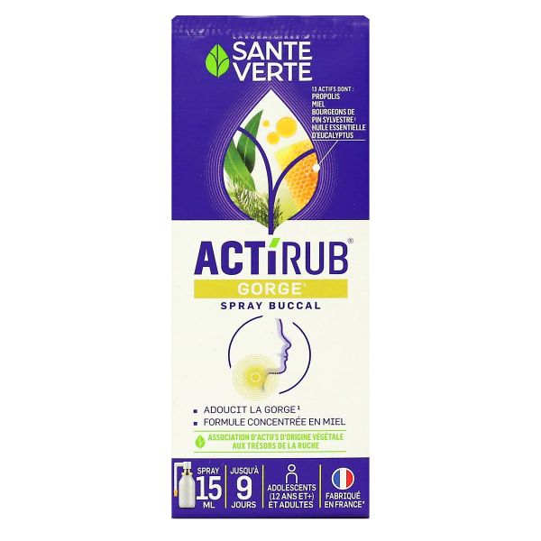 Actirub Gorge spray buccal 15ml