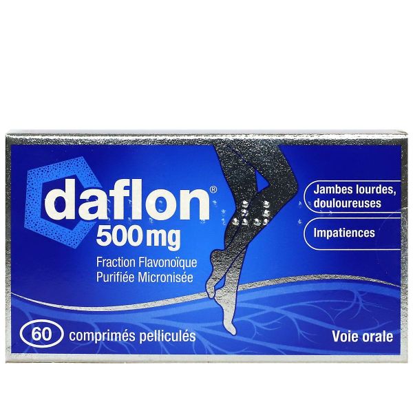 Daflon 500mg 60 comprimés