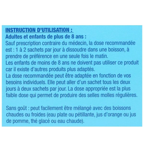 Dulcosoft constipation Macrogol 4000 sans goût 10 sachets