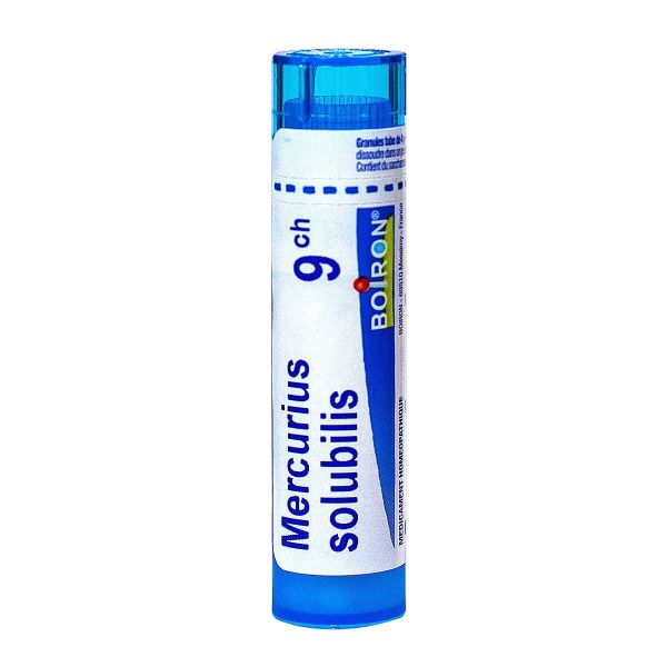 Mercurius solubilis tube granules