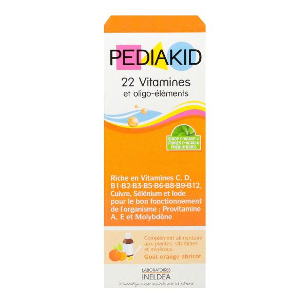 Oligo vitamin. Педиакид 22 витамина. Pediakid 22 Vitamins and Oligo-elements сироп. Pediakid vitamine d3 оранжевая упаковка. Педиакид 22 витамина 250 мл.