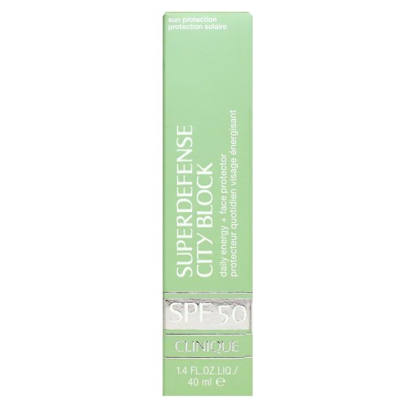 Superdefense City Block SPF50 protecteur solaire visage 40ml