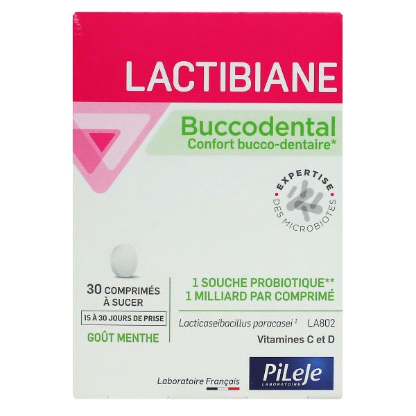 Lactibiane Buccodental 30 comprimés