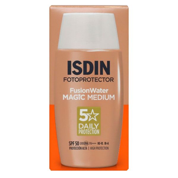 Fotoprotector Fusion Water Magic medium creme solaire teintée SPF50 50ml