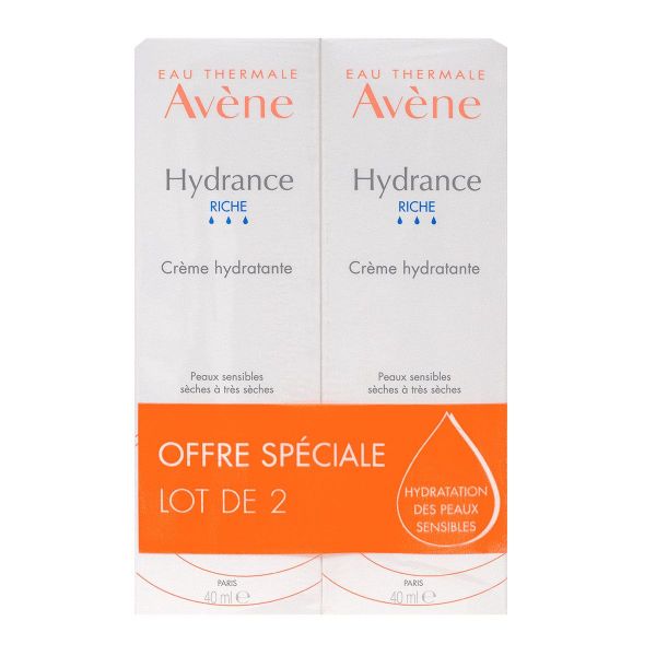 Hydrance riche crème hydratante 2x40ml