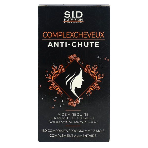 Complexcheveux anti-chute 180 comprimés